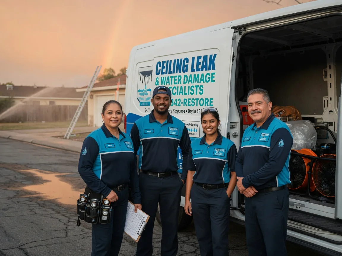 Ceiling Leak Cleanup company in Delphos, OH